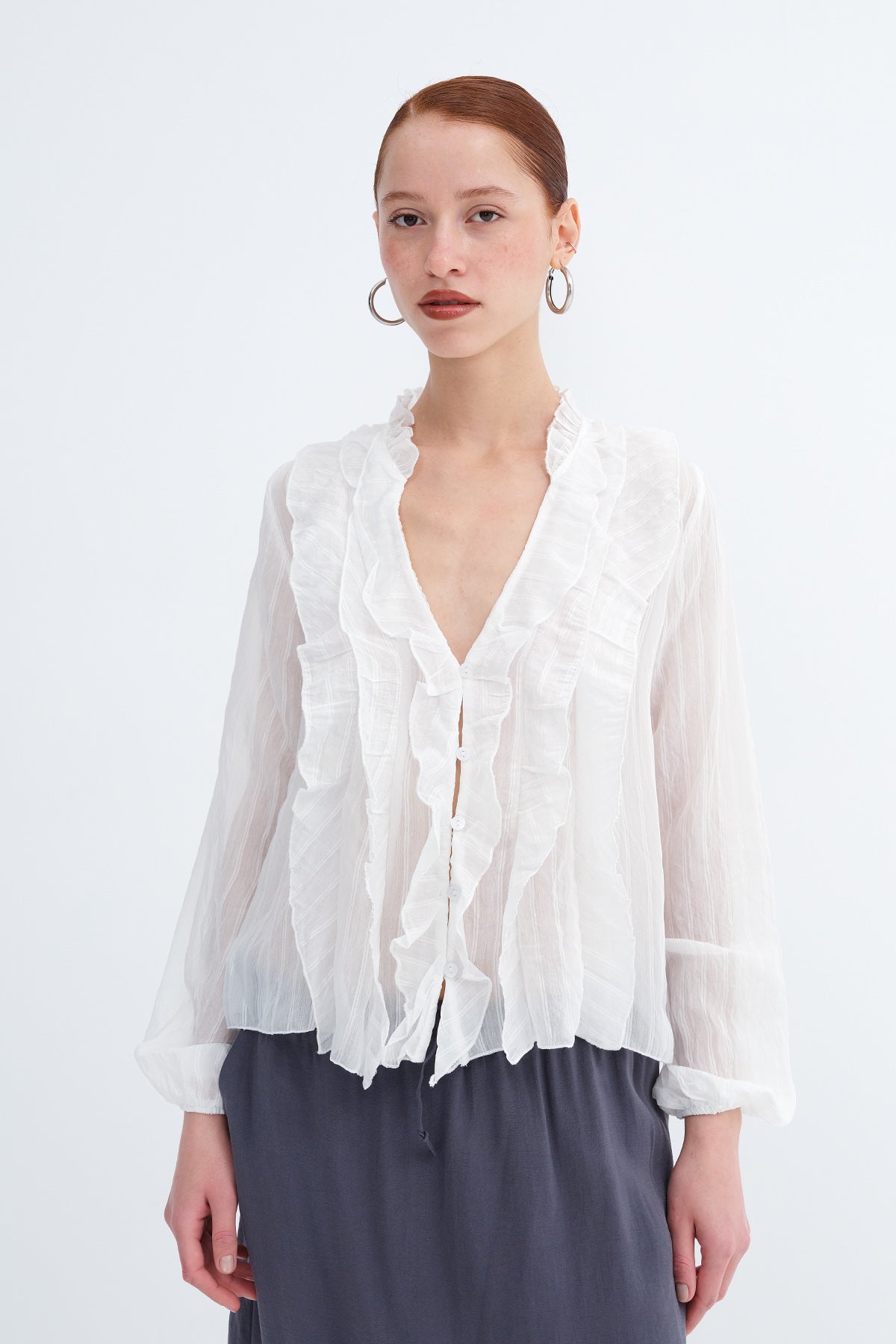 White_Ruffled-Front-Buttoned-Blouse-addax
