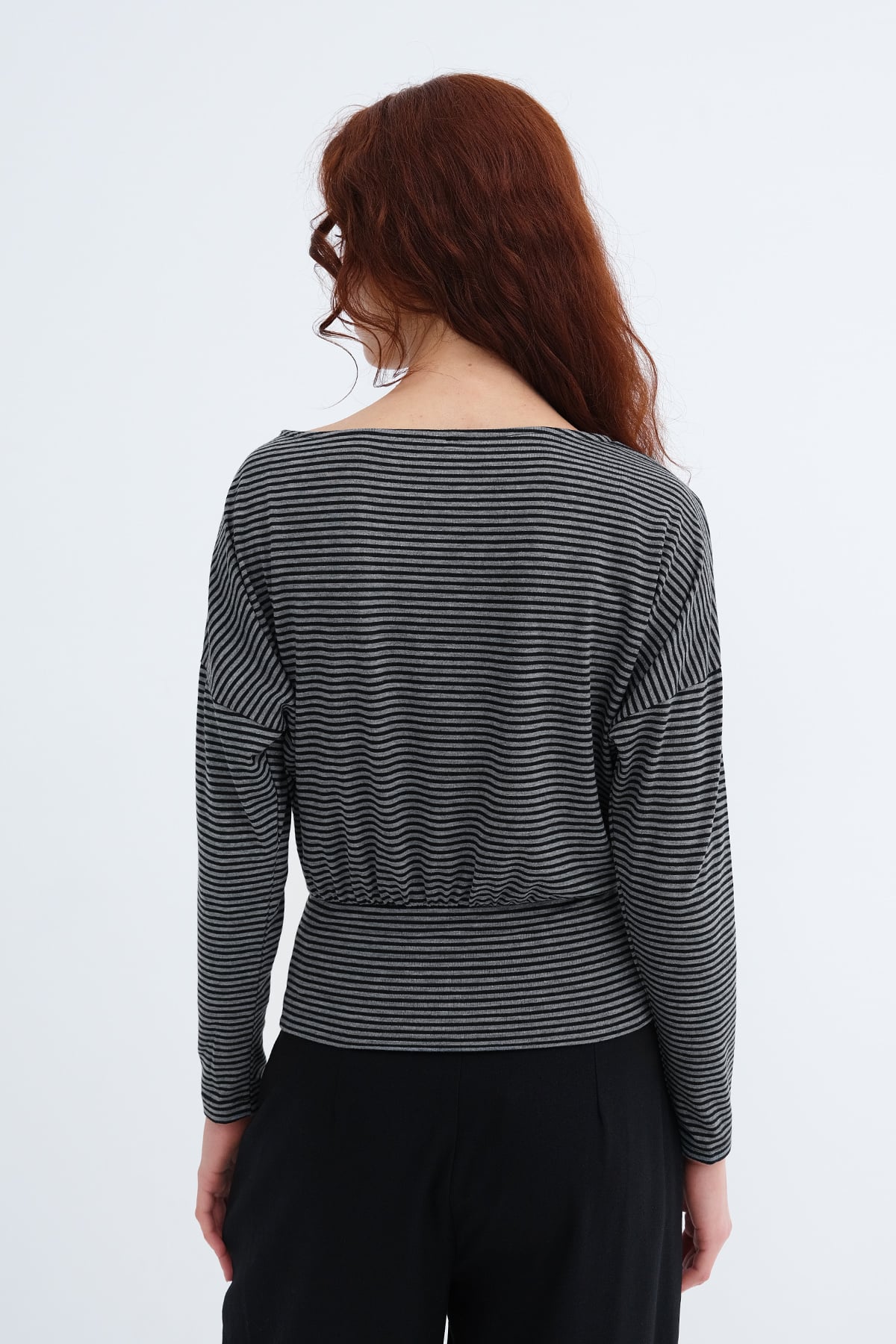 Grey---Black_Striped-Long-Sleeve-Blouse-addax
