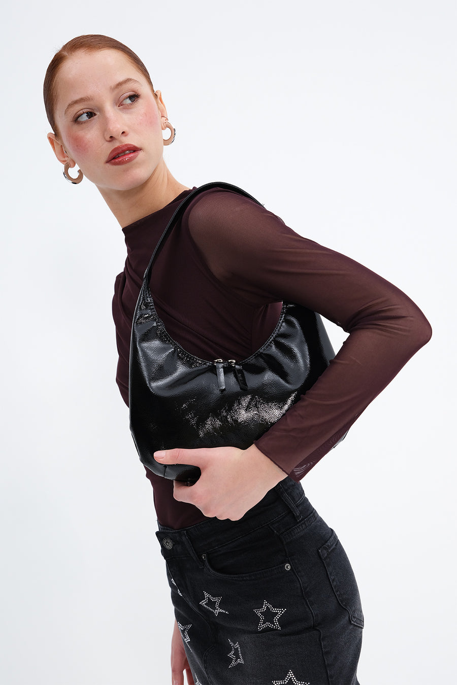 Black_Double-Zipper-Baguette-Bag-addax