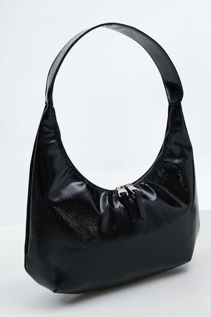 Black_Double-Zipper-Baguette-Bag-addax