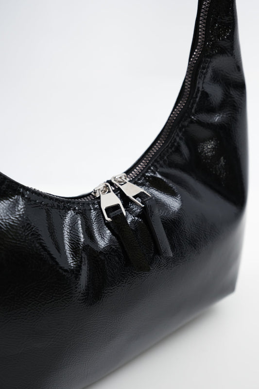 Black_Double-Zipper-Baguette-Bag-addax