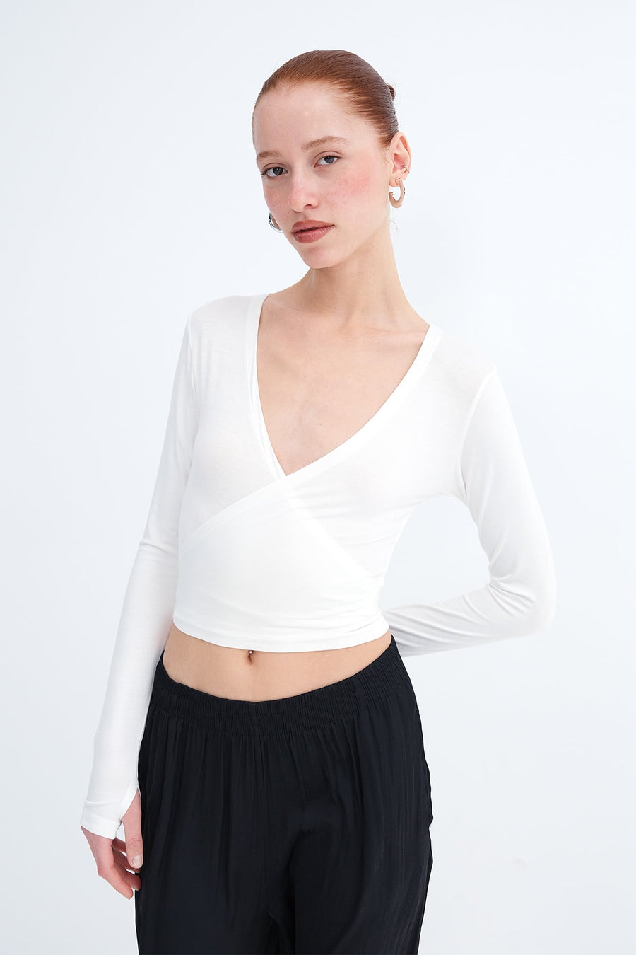 Ecru_Tie-Front-Long-Sleeve-Blouse-addax