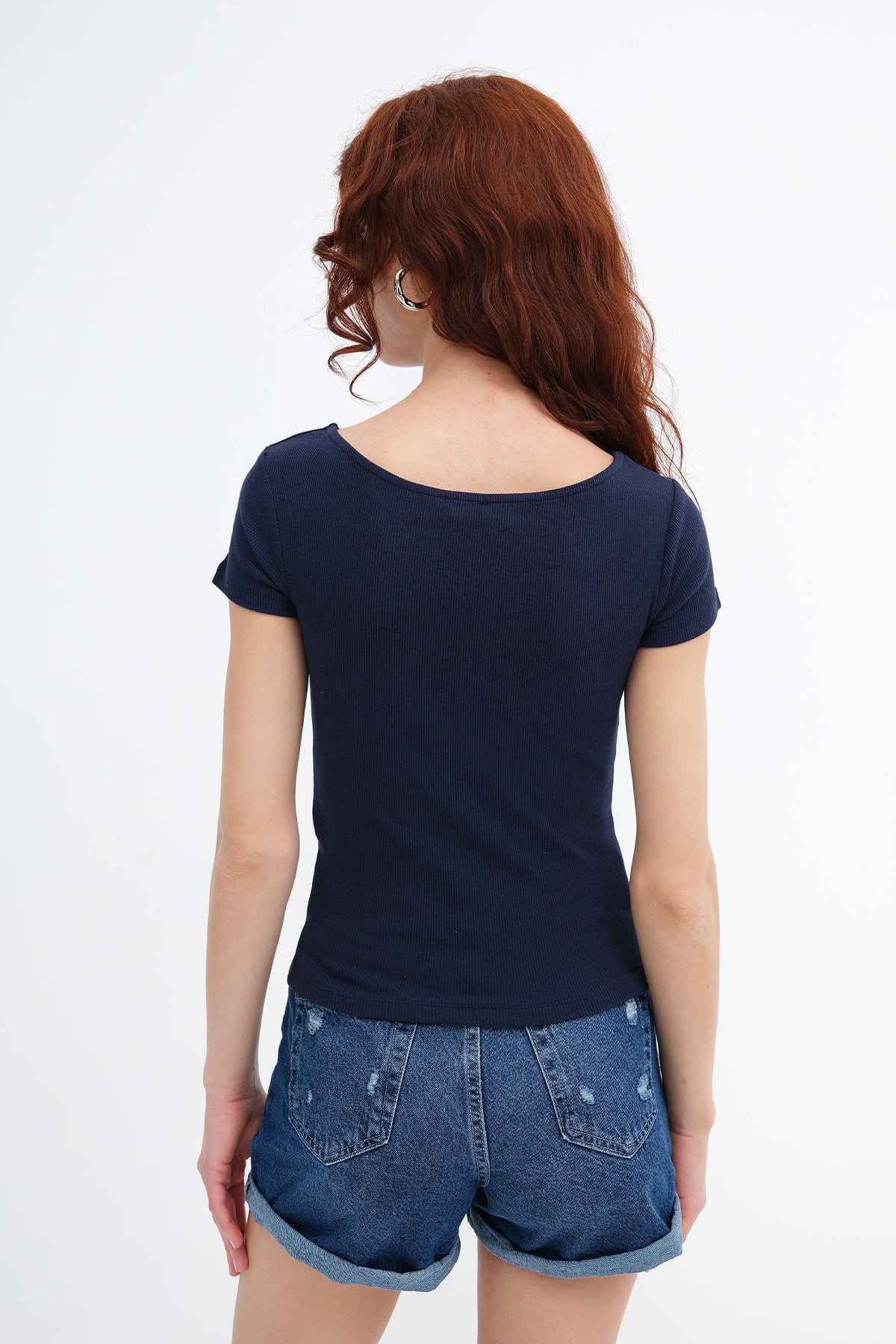 Dark-Night-Blue_Basic-Ribbed-T-shirt-addax
