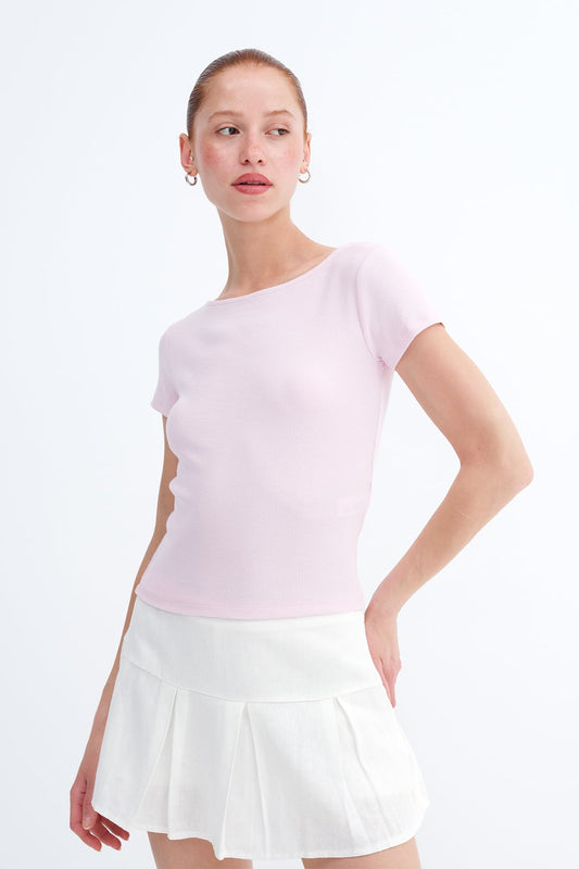 Lotus_Basic-Ribbed-T-shirt-addax