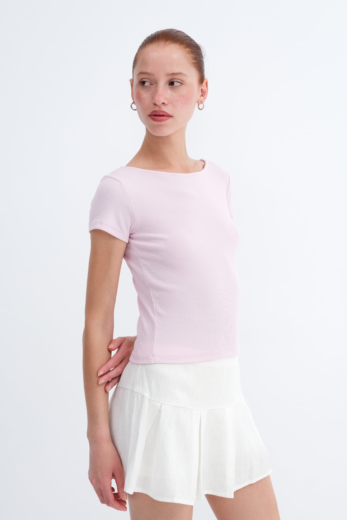 Lotus_Basic-Ribbed-T-shirt-addax