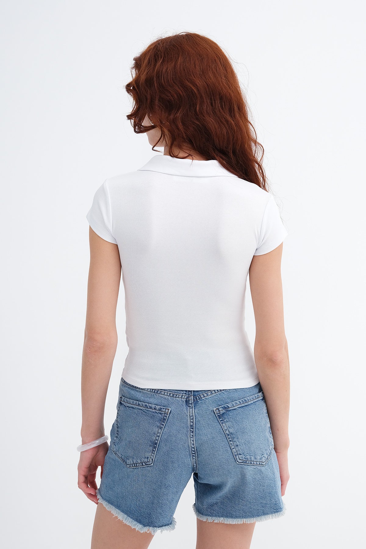 White_Polo-Collar-Button-Down-T-shirt-addax