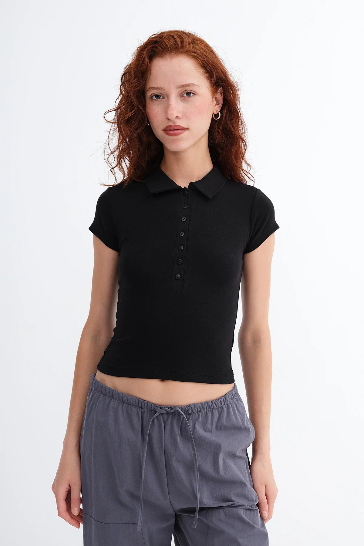 Black_Buttoned-Polo-T-shirt-addax