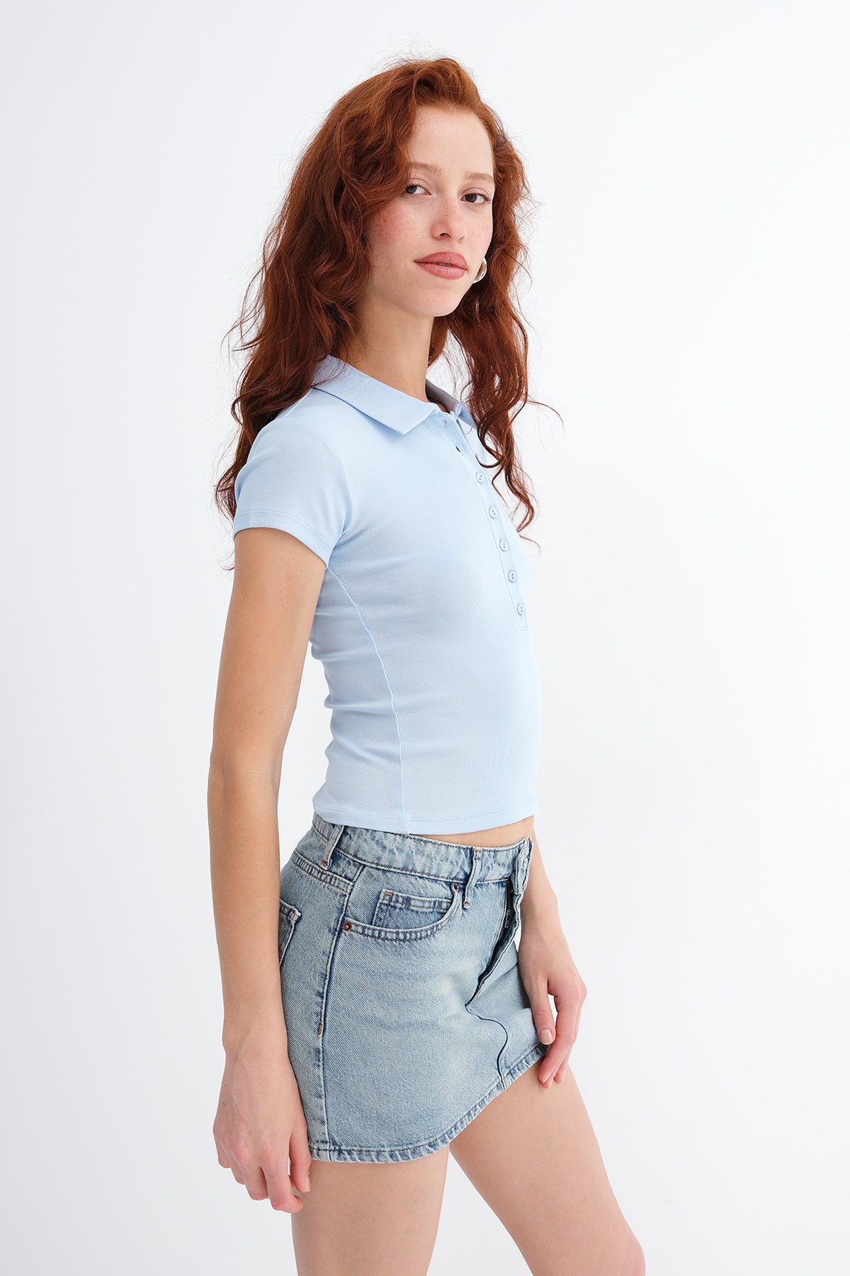 Baby-Blue_Buttoned-Polo-T-shirt-addax