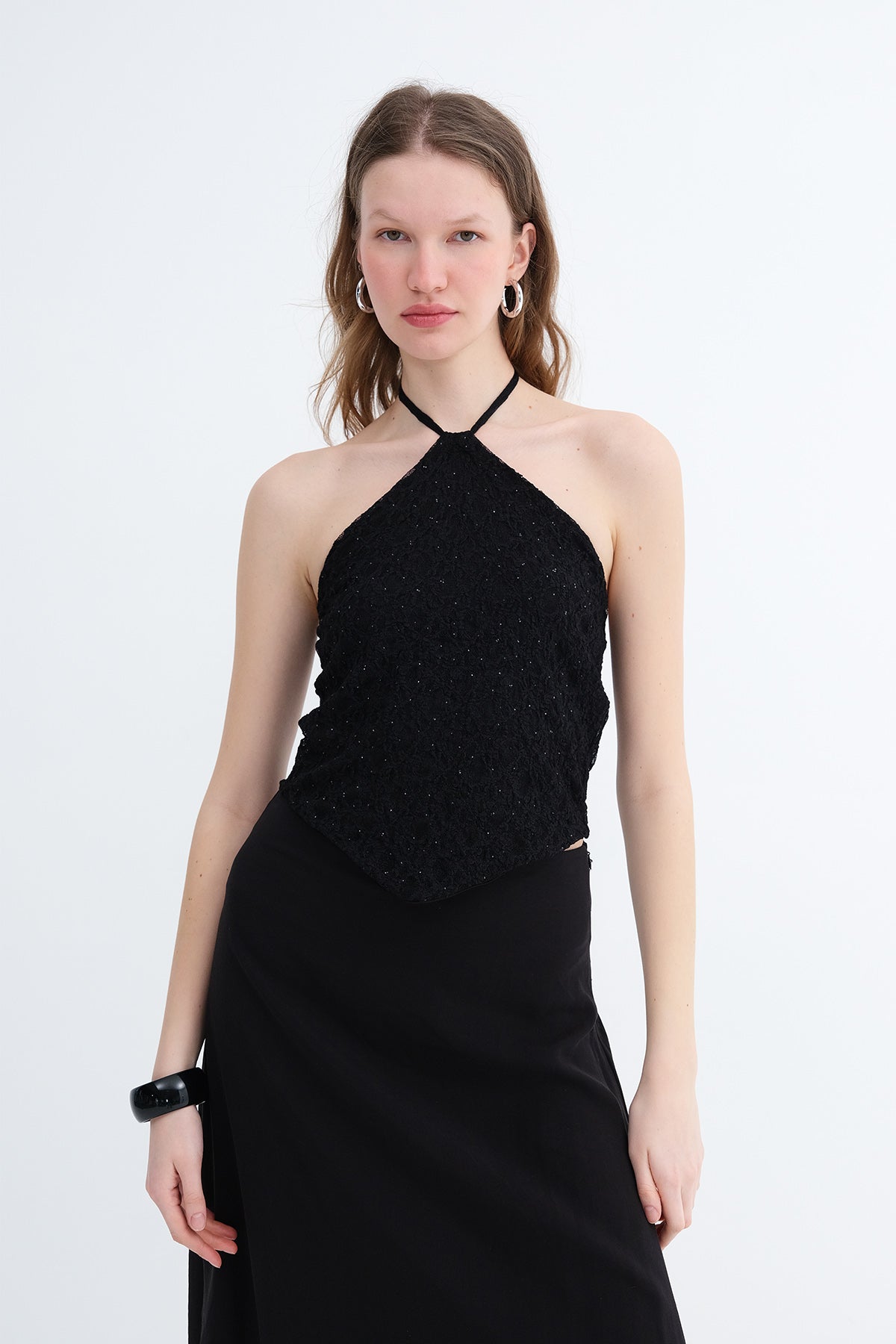 Black_Halter-Neck-Embellished-Bustier-addax