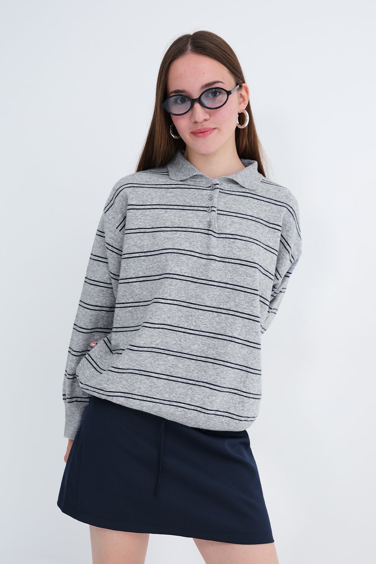 Grey_Striped-Polo-Neck-Knit-Sweater-addax
