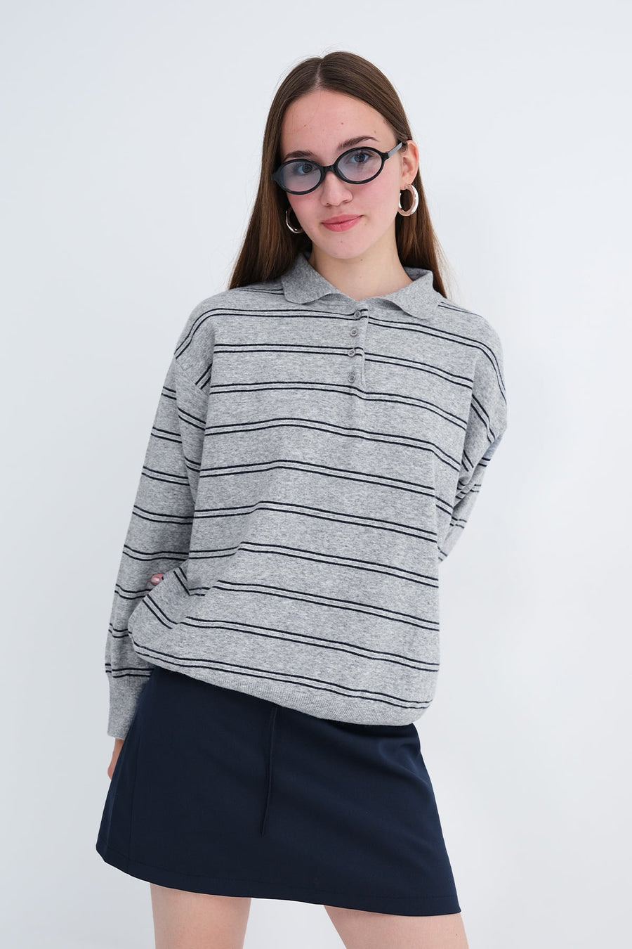 Grey_Striped-Polo-Neck-Knit-Sweater-addax