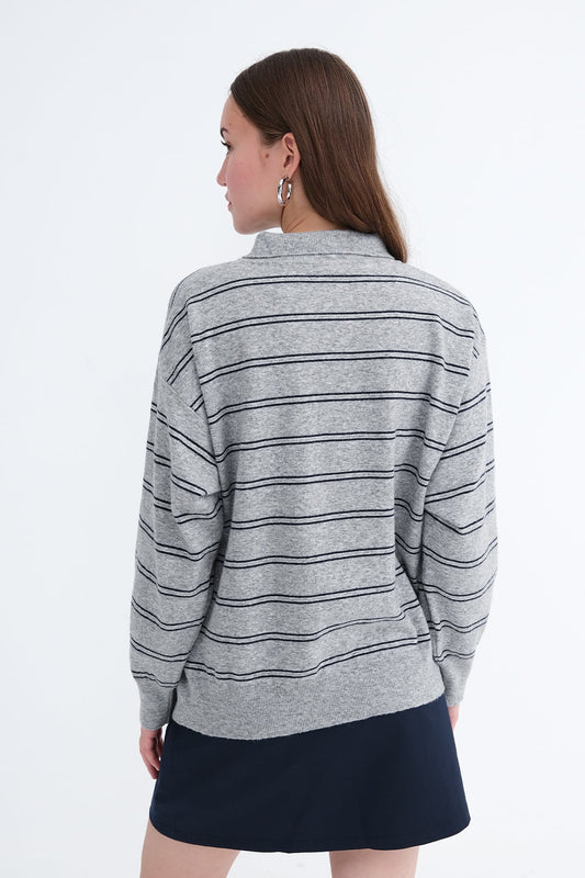 Grey_Striped-Polo-Neck-Knit-Sweater-addax