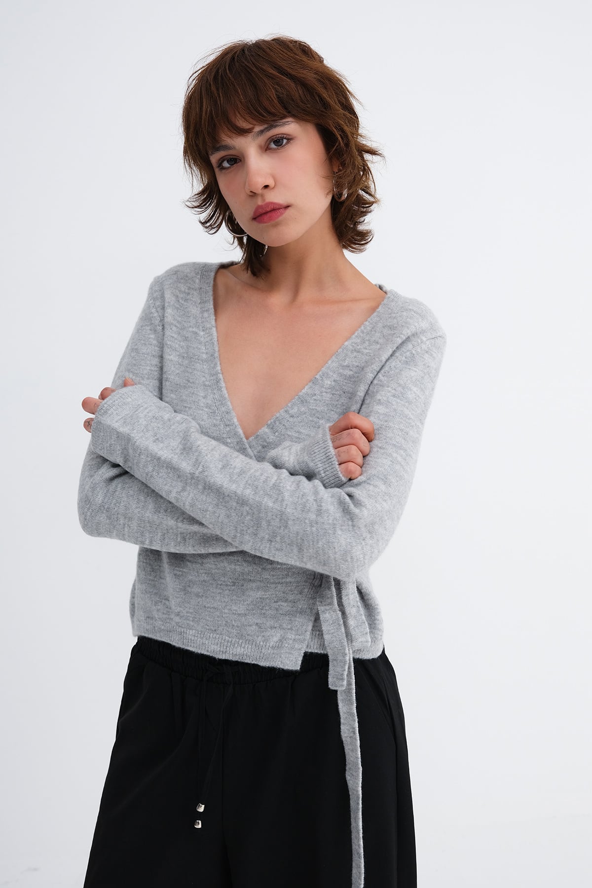 Snow-Melange_Wrap-Tie-Knit-Cardigan-addax