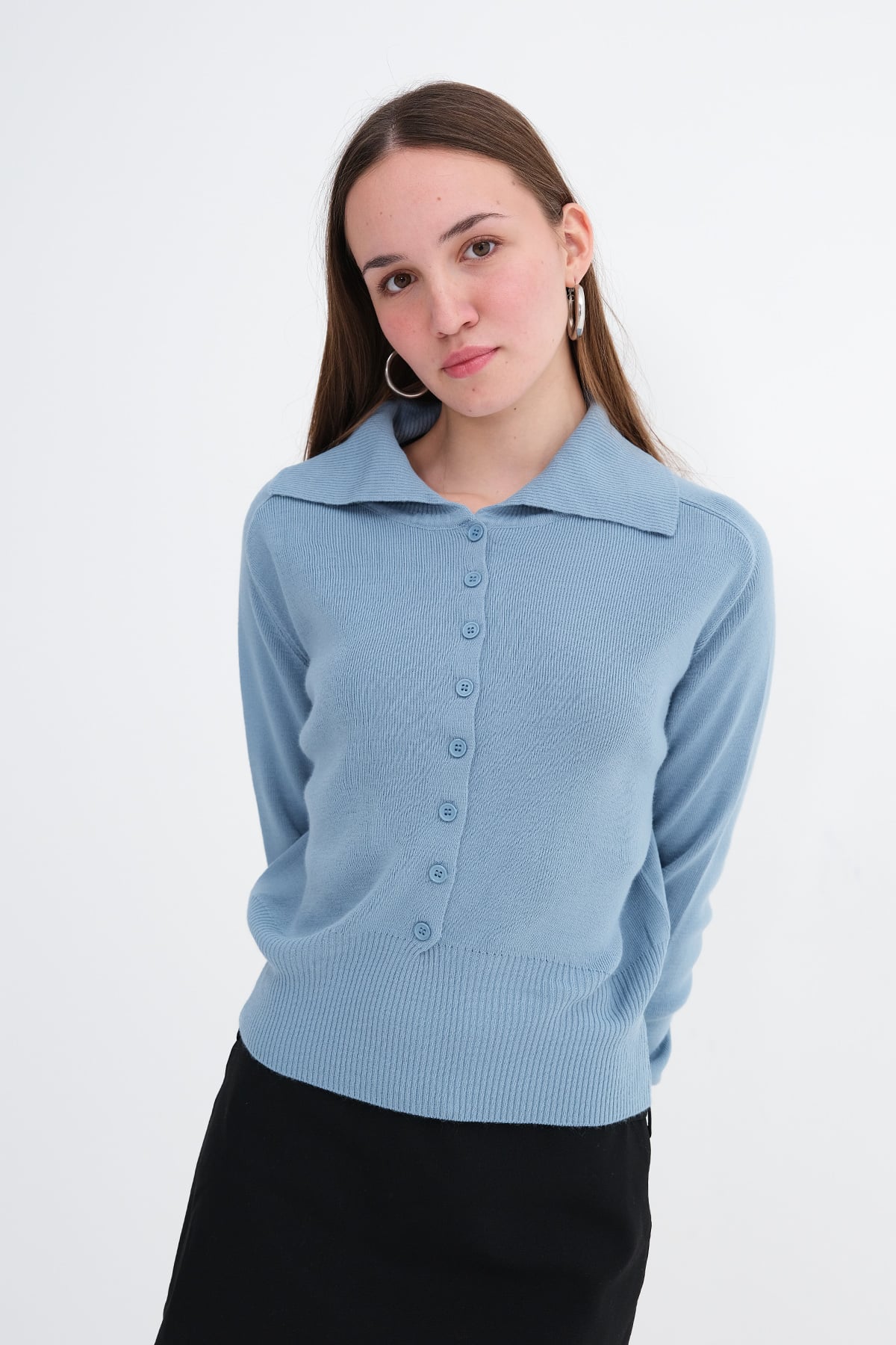 Blue_Button-Up-Knit-Top-addax