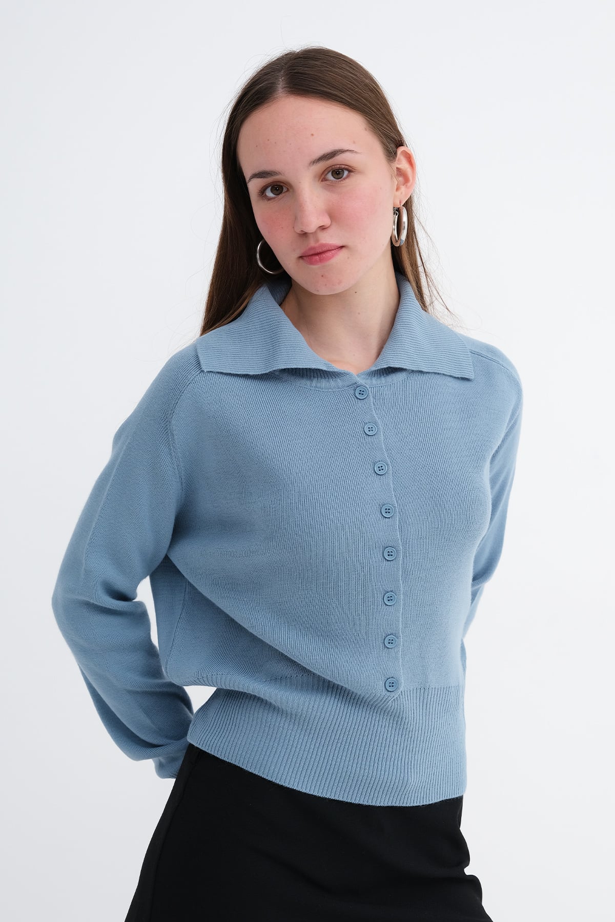 Blue_Button-Up-Knit-Top-addax