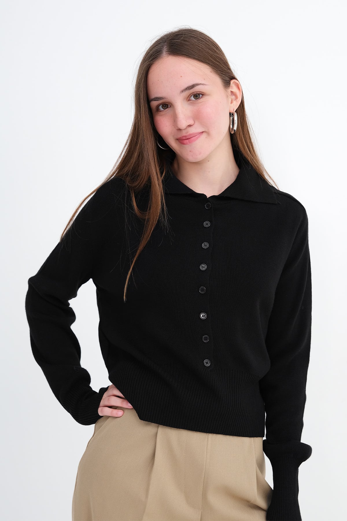 Black_Button-Up-Knit-Top-addax