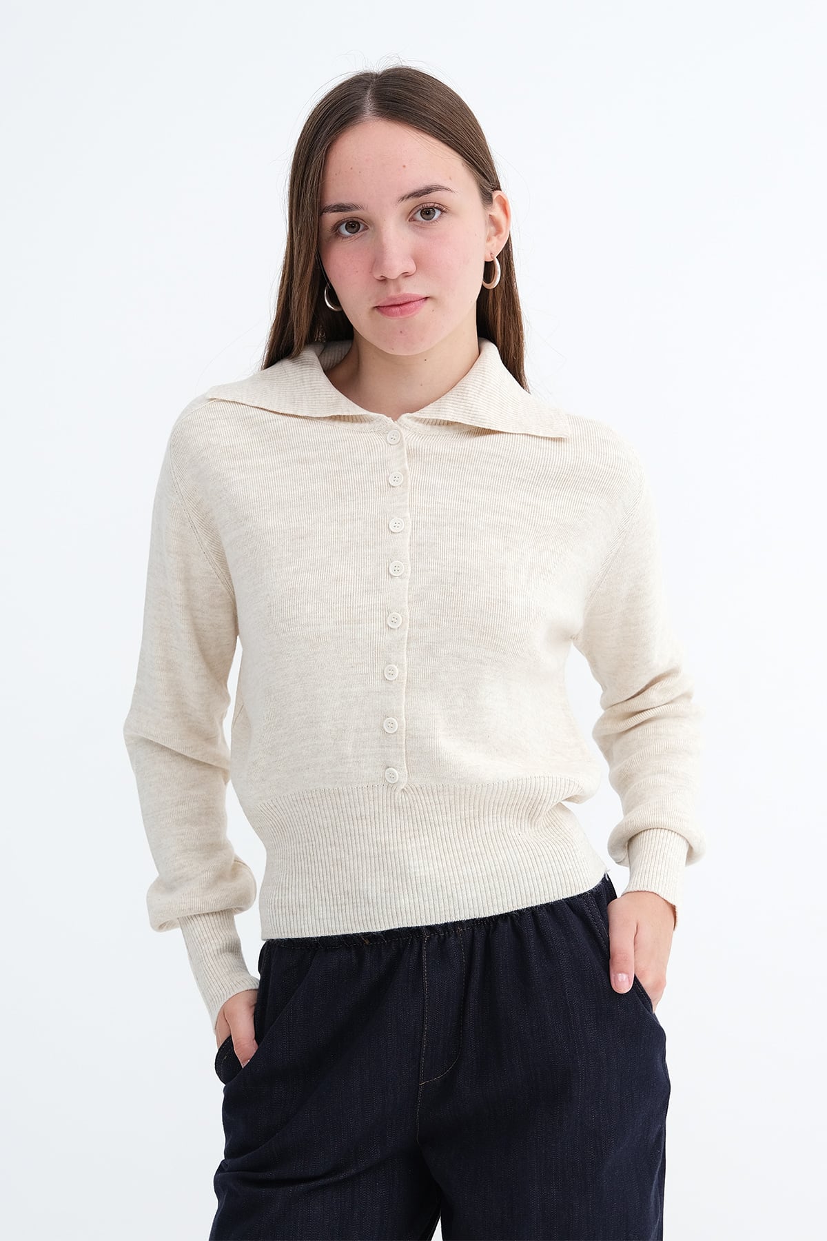 Stone_Button-Up-Knit-Top-addax