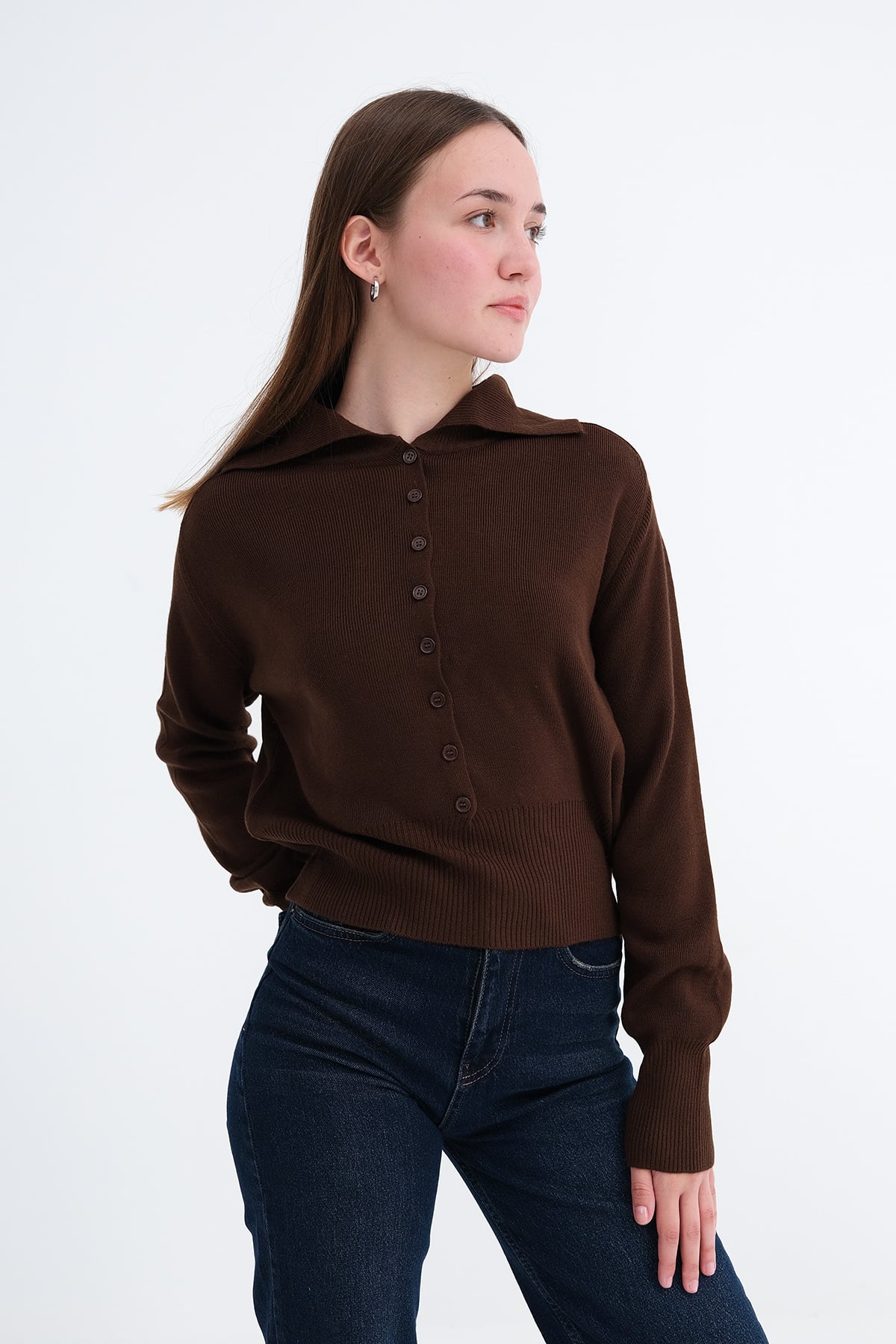 Bitter-Coffee_Button-Up-Knit-Top-addax