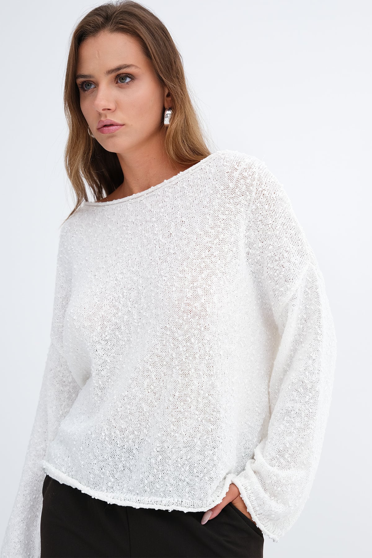 Ecru_Textured-Knit-Sweater-addax