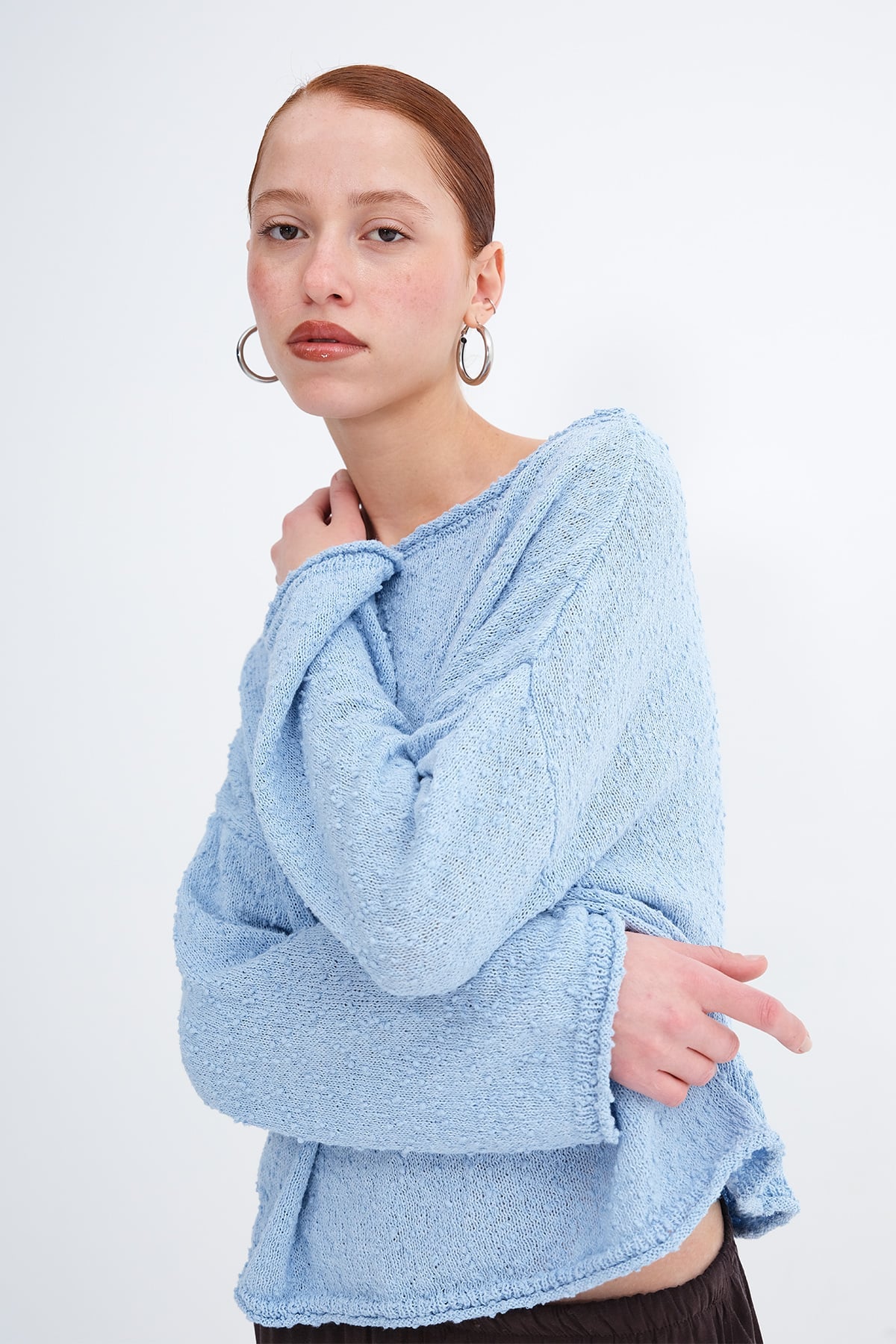 Baby-Blue_Textured-Knit-Sweater-addax