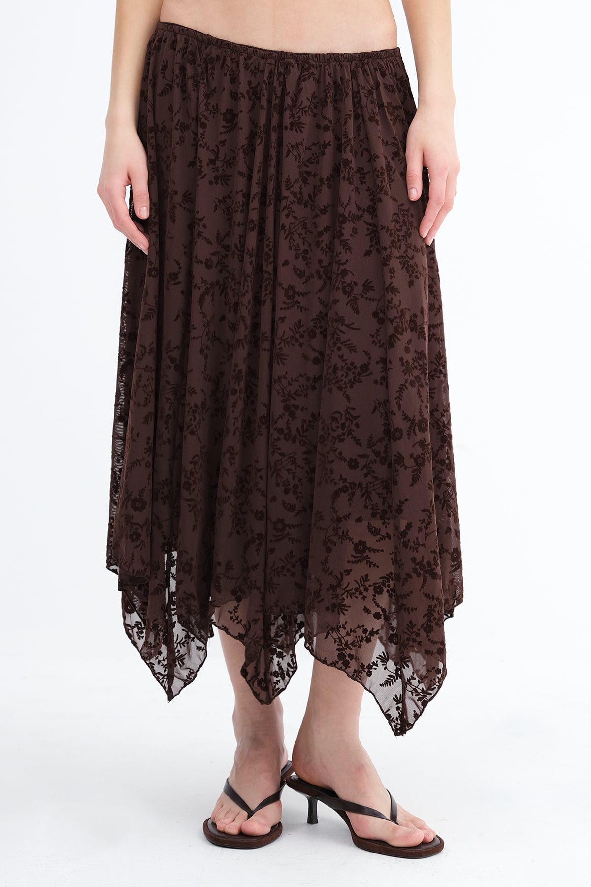 Brown_Asymmetric-Cut-Midi-Skirt-addax