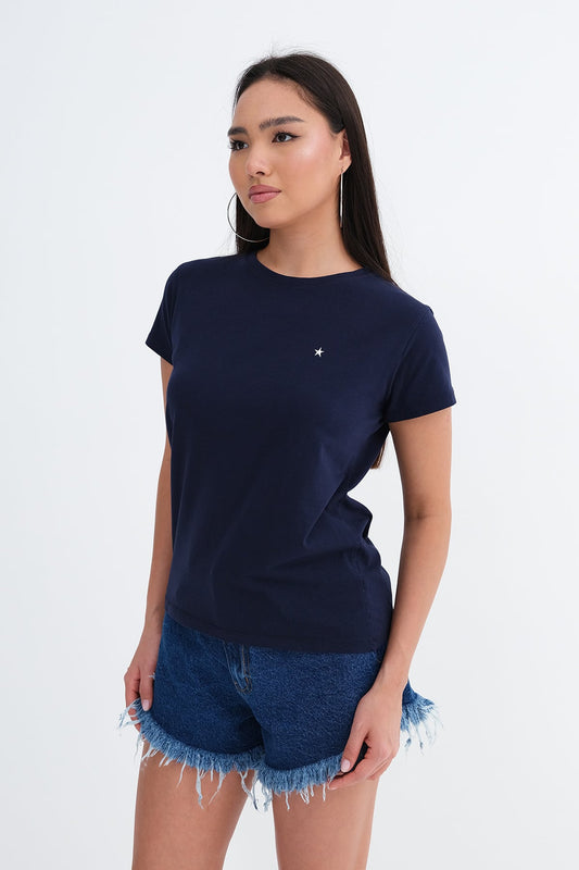 Night-Blue_Crew-Neck-Short-Sleeve-T-shirt-addax