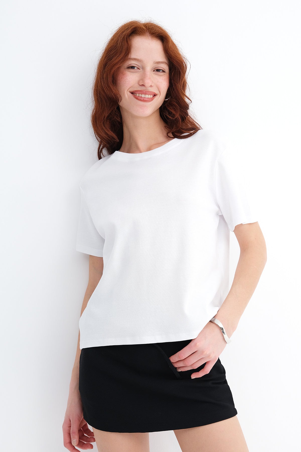 Crew Neck Basic T-shirt