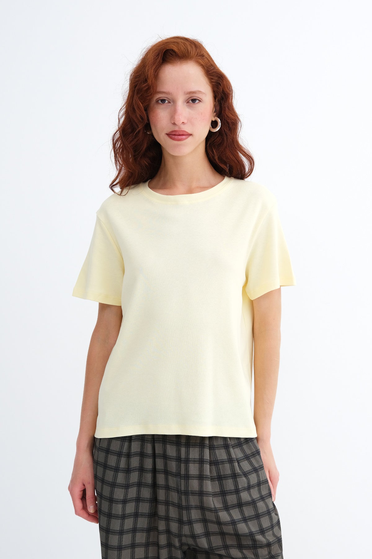 Crew Neck Basic T-shirt