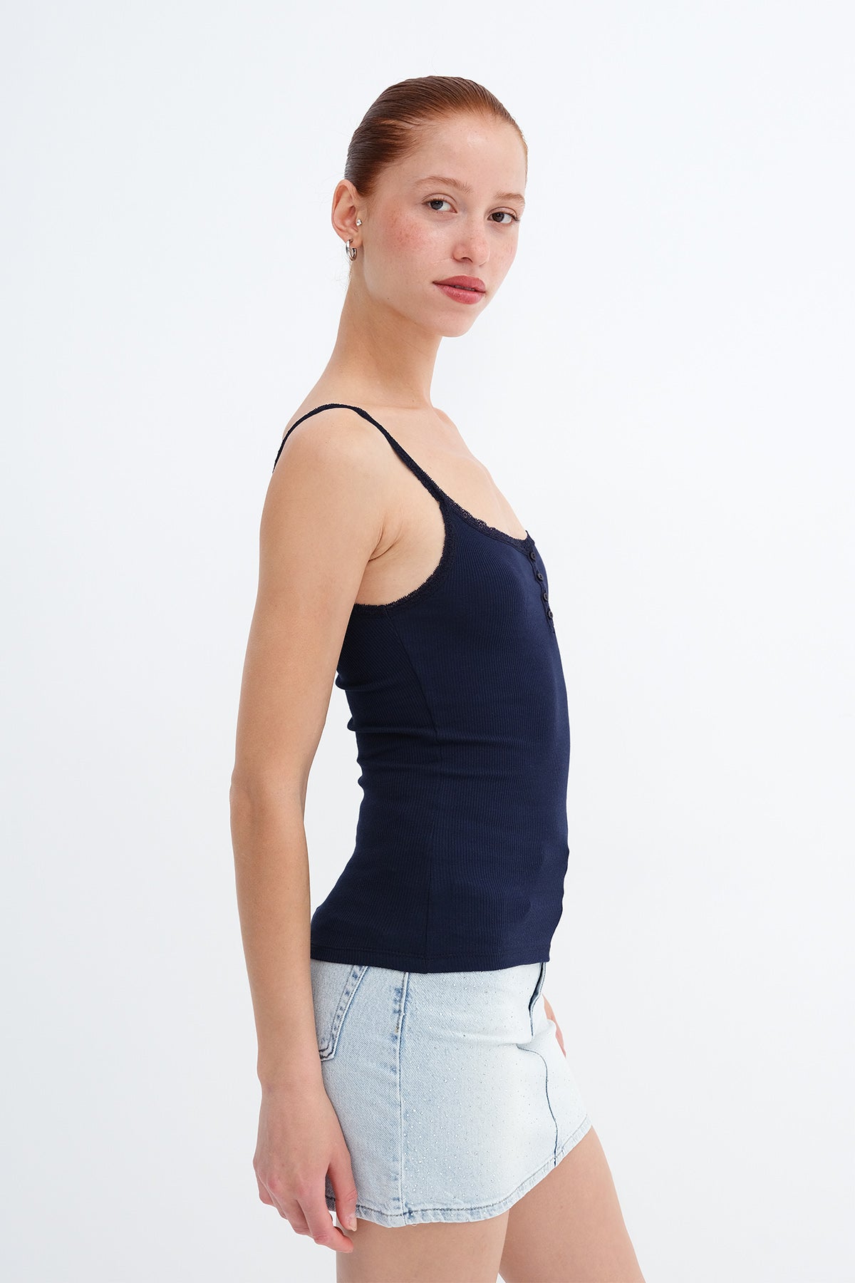 Dark-Night-Blue_Button-Front-Tank-Top-addax