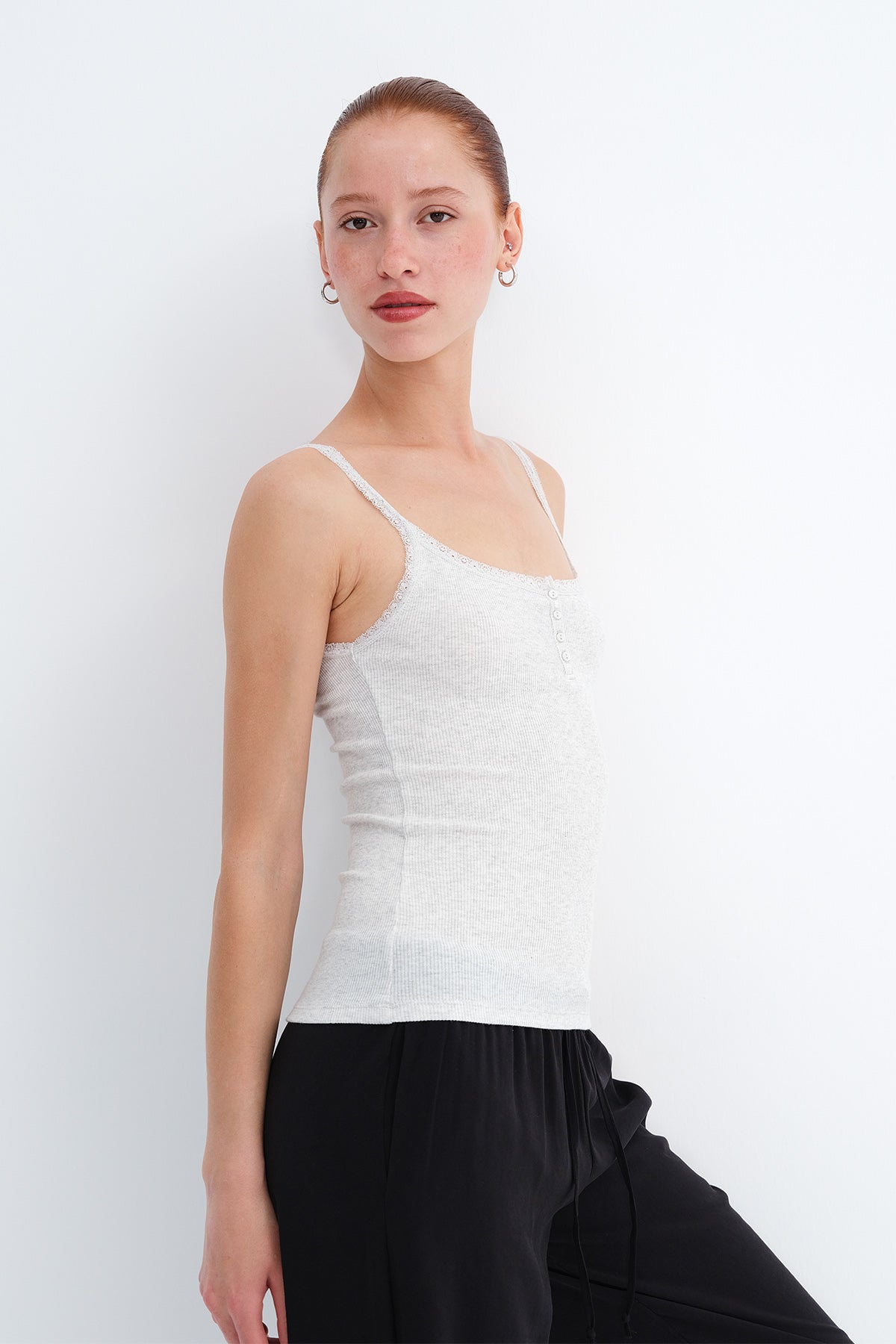 Snow-Melange_Button-Front-Tank-Top-addax
