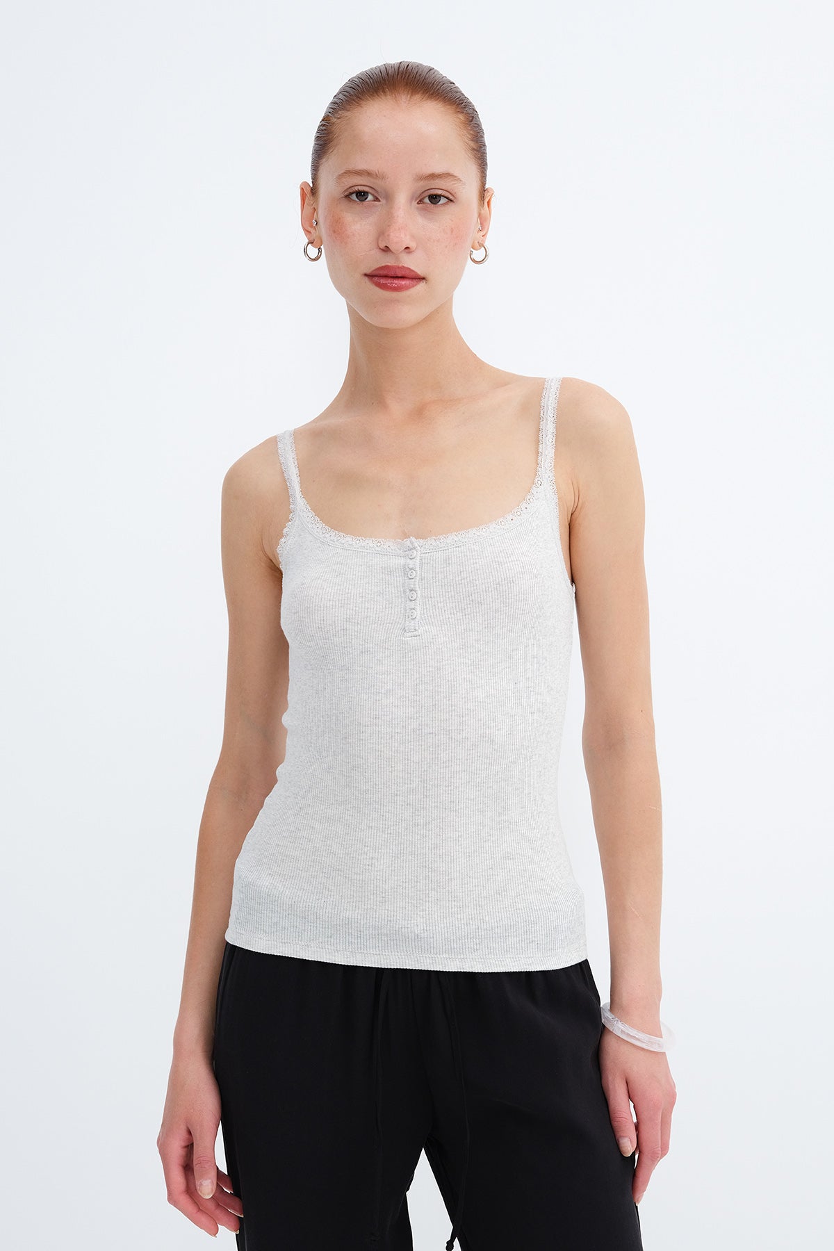 Snow-Melange_Button-Front-Tank-Top-addax