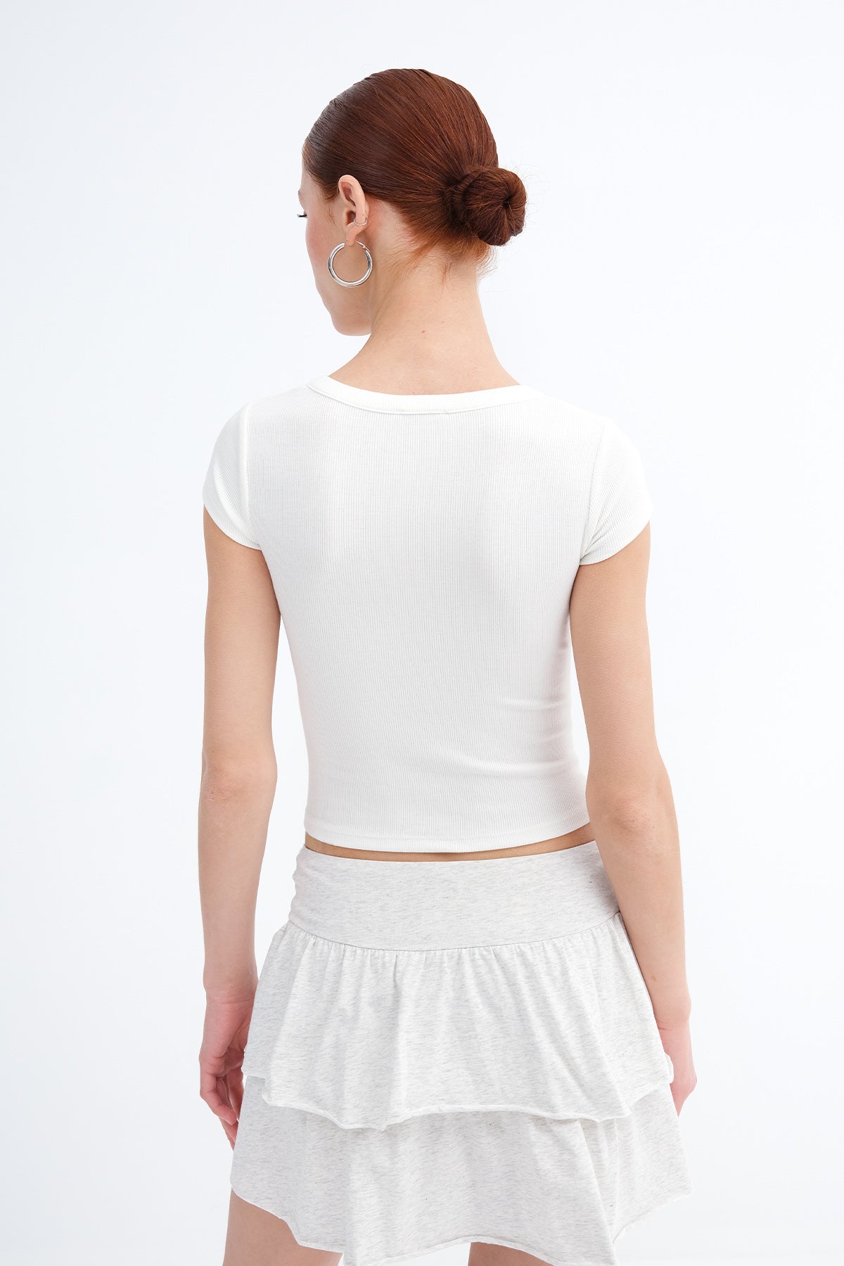 Ecru_Snap-Button-Collar-Modal T-shirt-addax