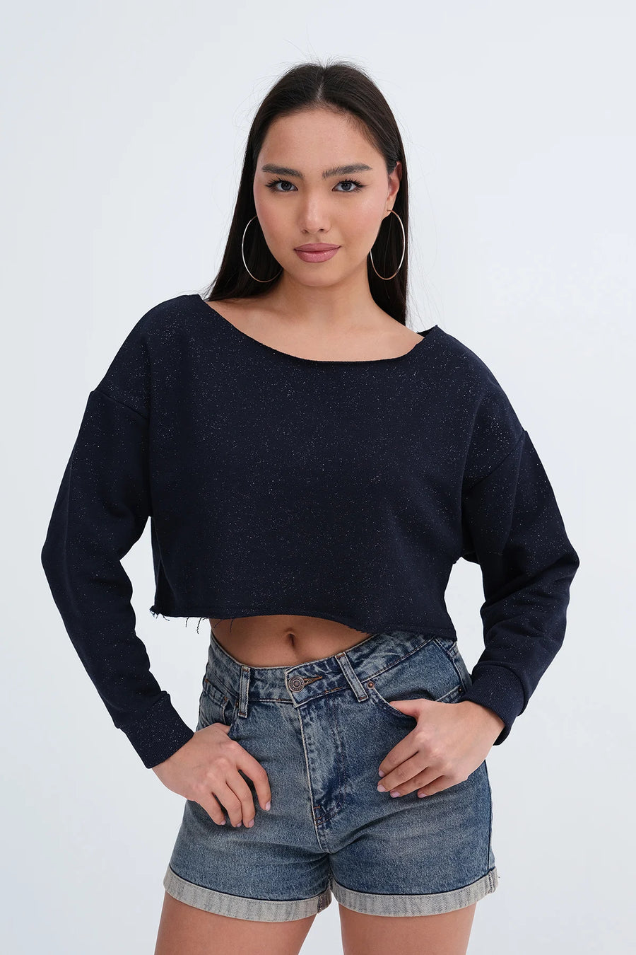 Night-Blue_Boat-Neck-Shimmery-Sweatshirt-addax