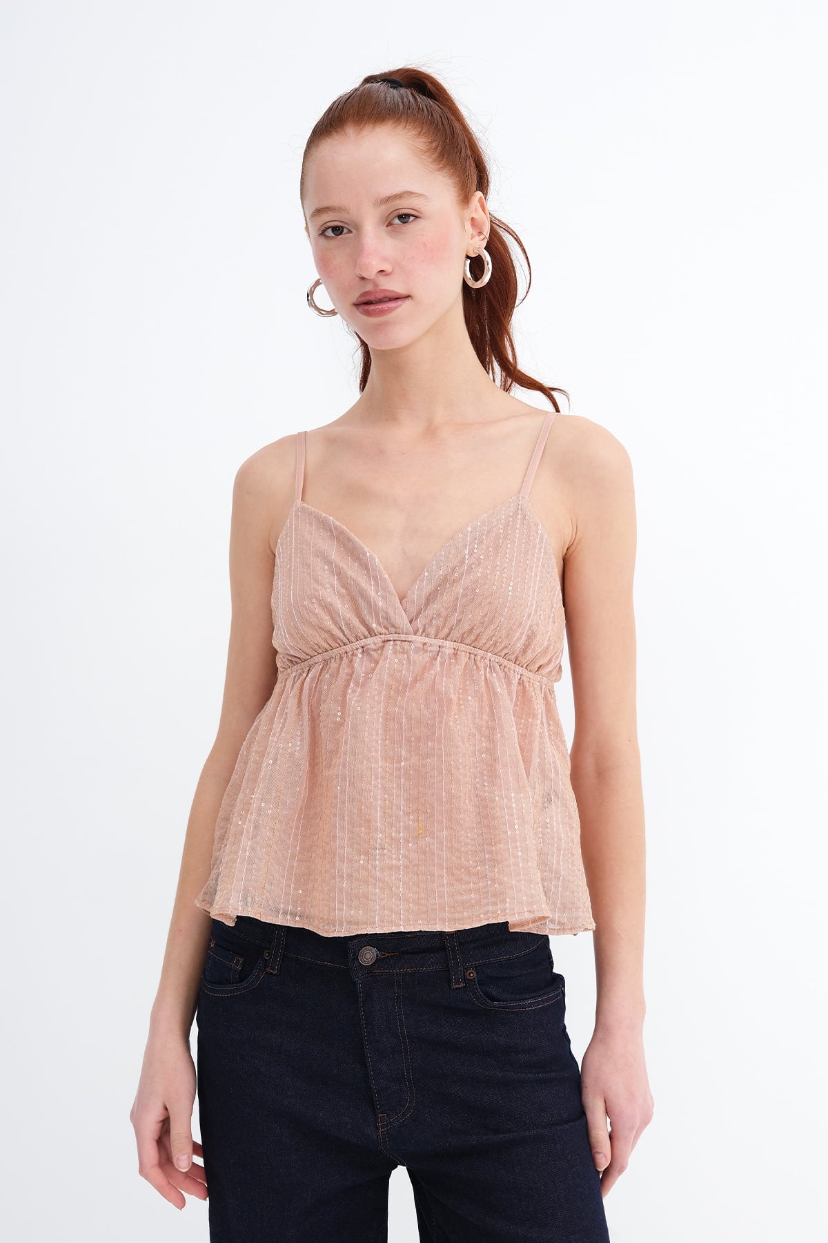 Salmon_Sequin-Strap-Blouse-addax