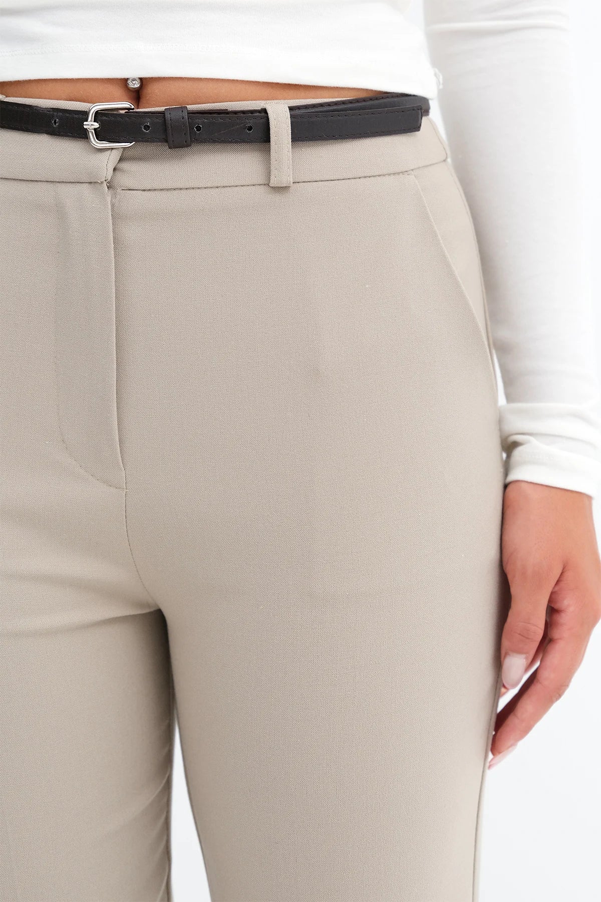 Stone_Belted-Flared-Pants-addax