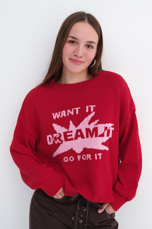 Red_Crew-Neck-Knit-Sweater-addax