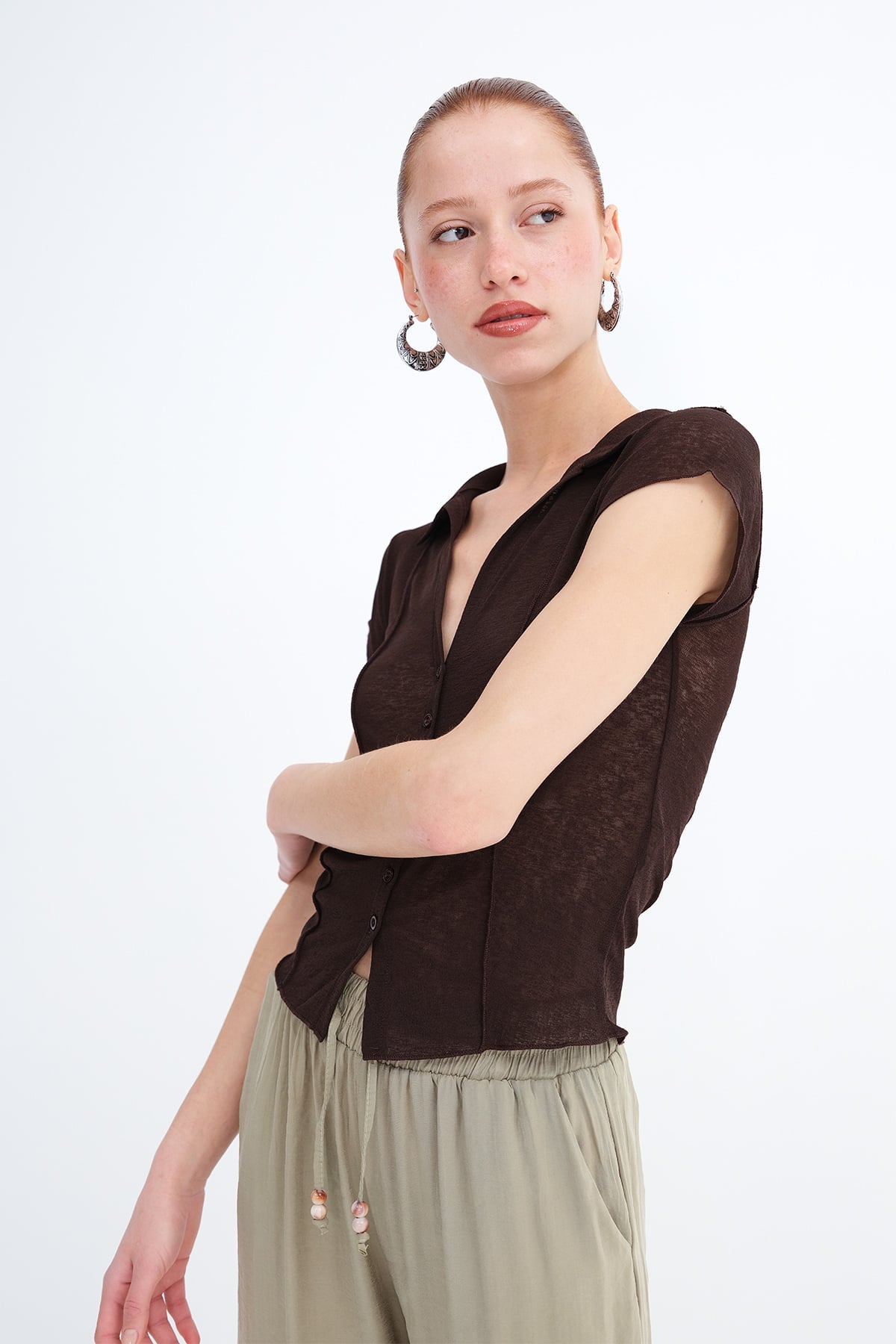 Bitter-Coffee_Buttoned-Sheer-Shirt-addax