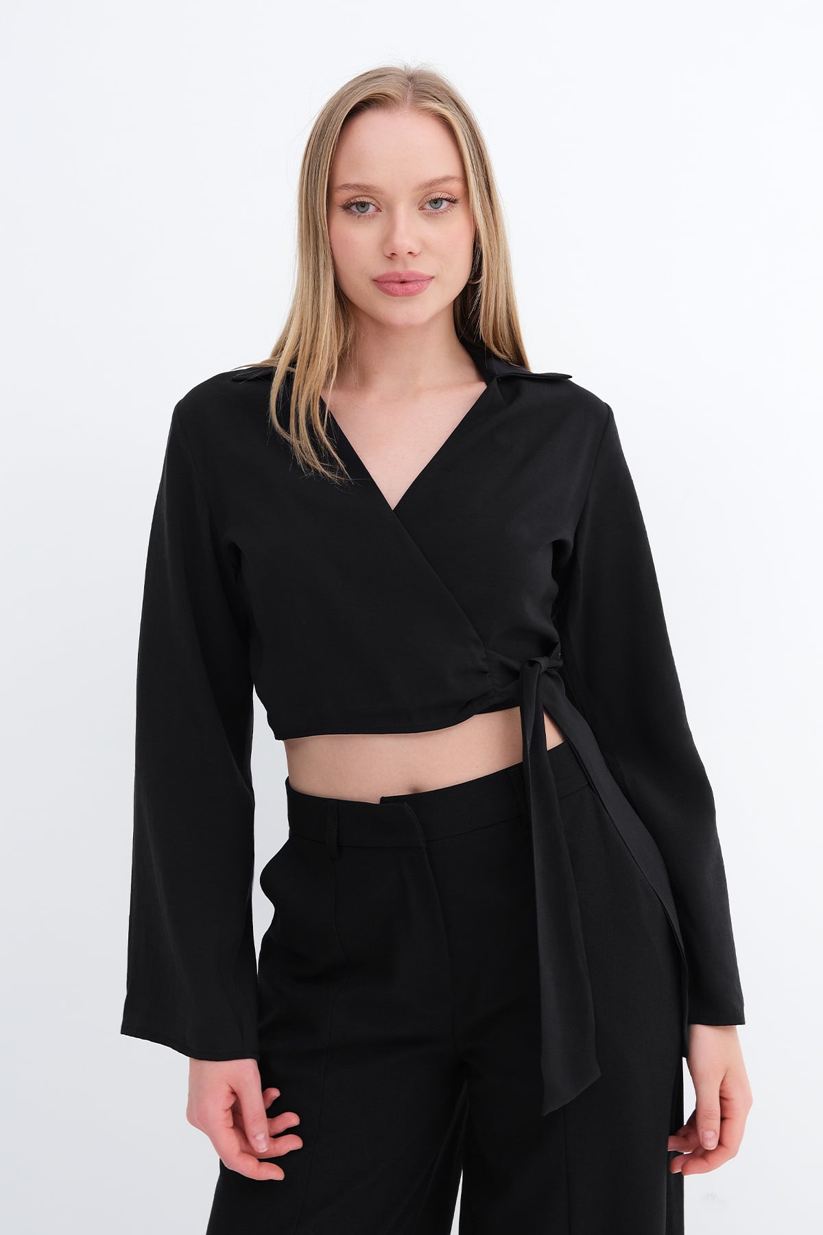 Black_Long-Sleeve-Tie-Front-Shirt-addax
