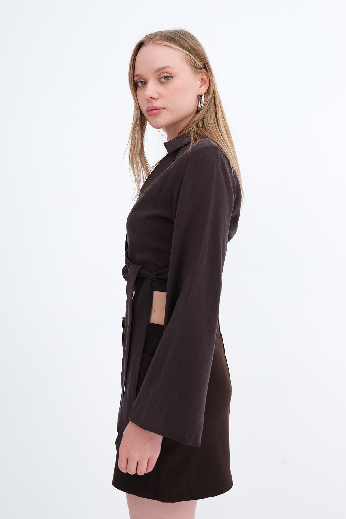 Bitter-Coffee_Long-Sleeve-Tie-Front-Shirt-addax