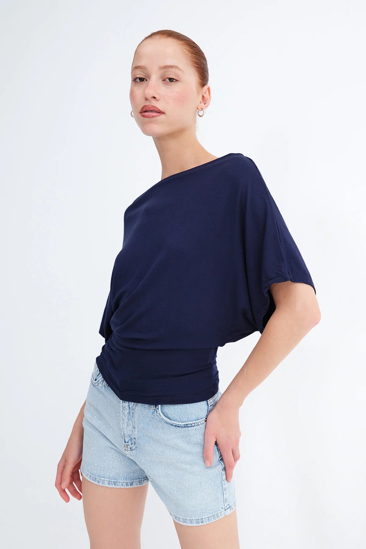 Night-Blue_Boat-Neck-Blouse-addax