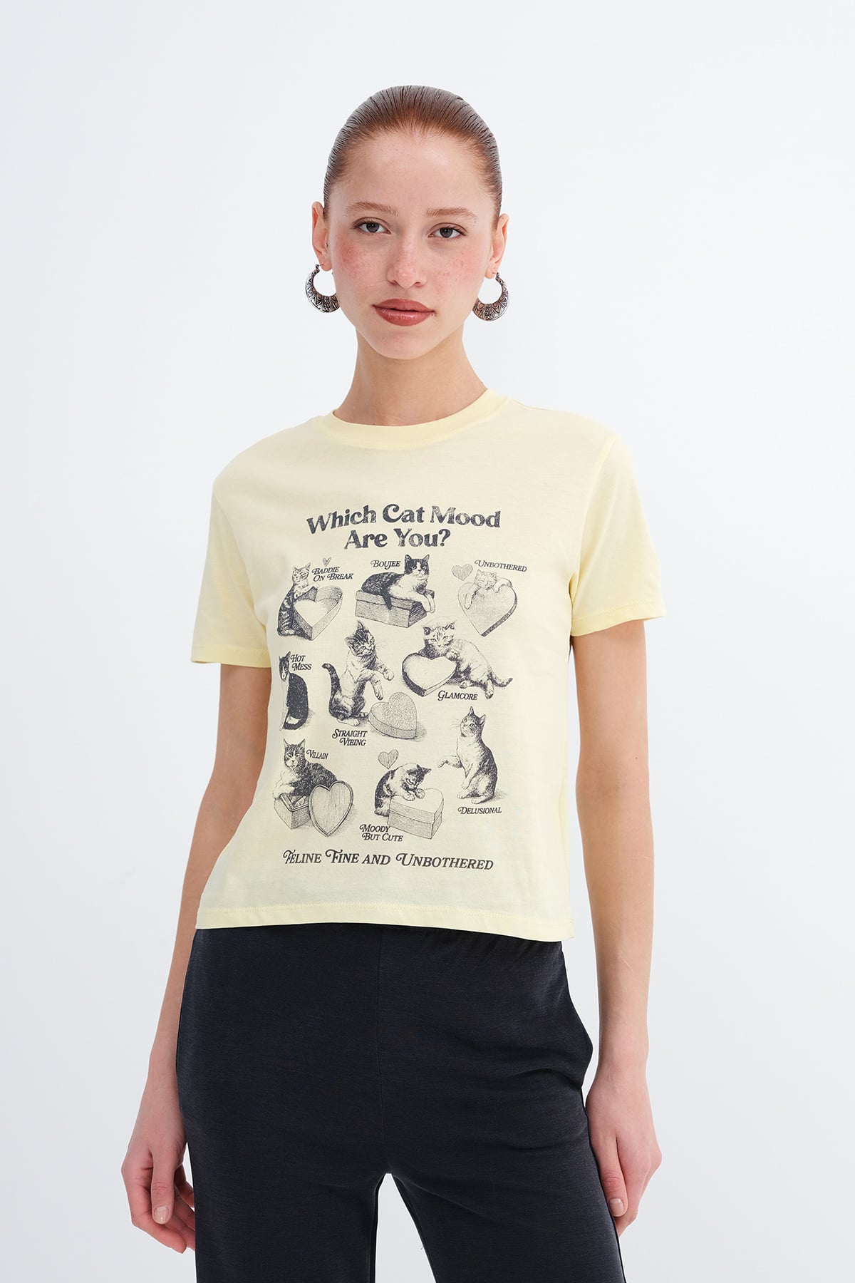 Light-Yellow_Cat-Print-T-Shirt-addax