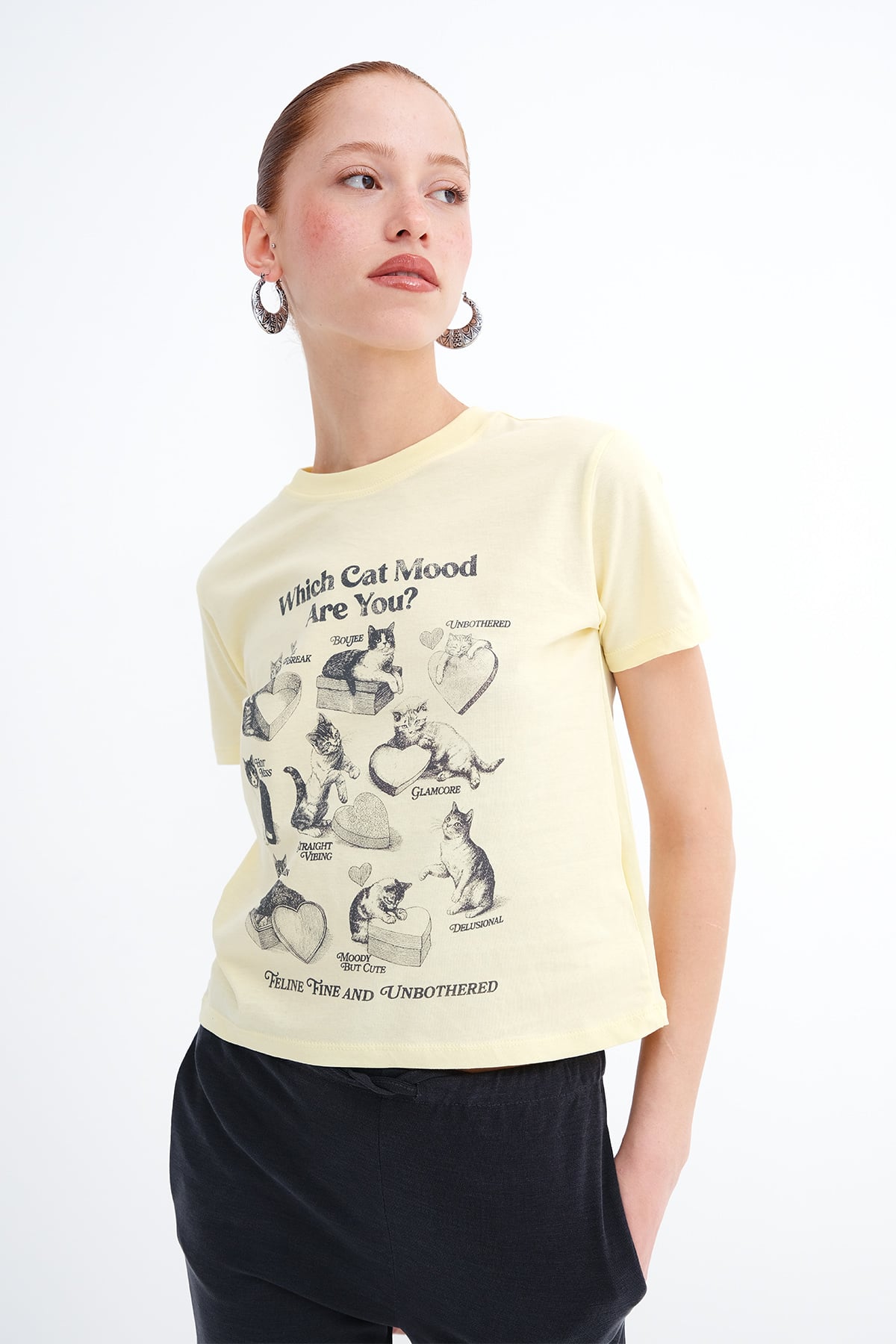 Light-Yellow_Cat-Print-T-Shirt-addax