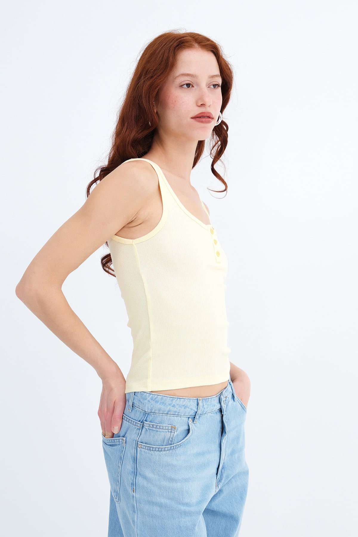 Yellow_Buttoned-Modal-Tank-Top-addax