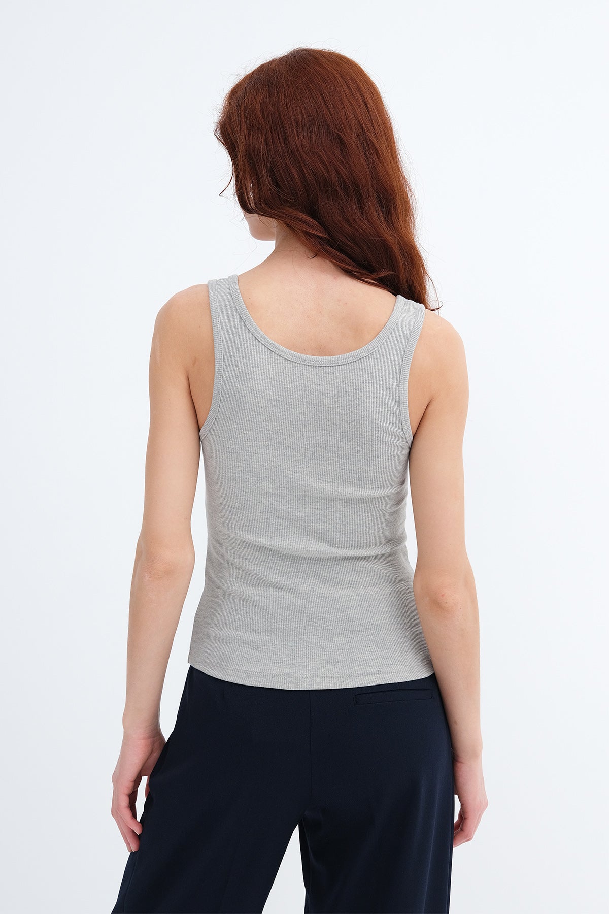 Grey-Melange_Buttoned-Modal-Tank-Top-addax