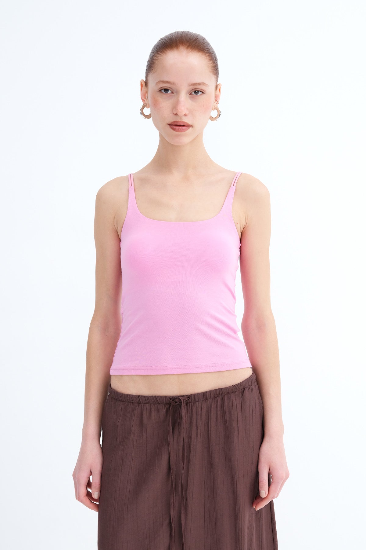 Pink_Padded-Chest-Modal-Tank-Top-addax