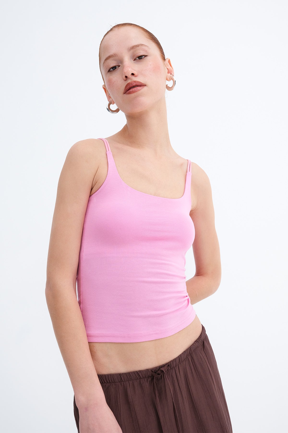 Pink_Padded-Chest-Modal-Tank-Top-addax