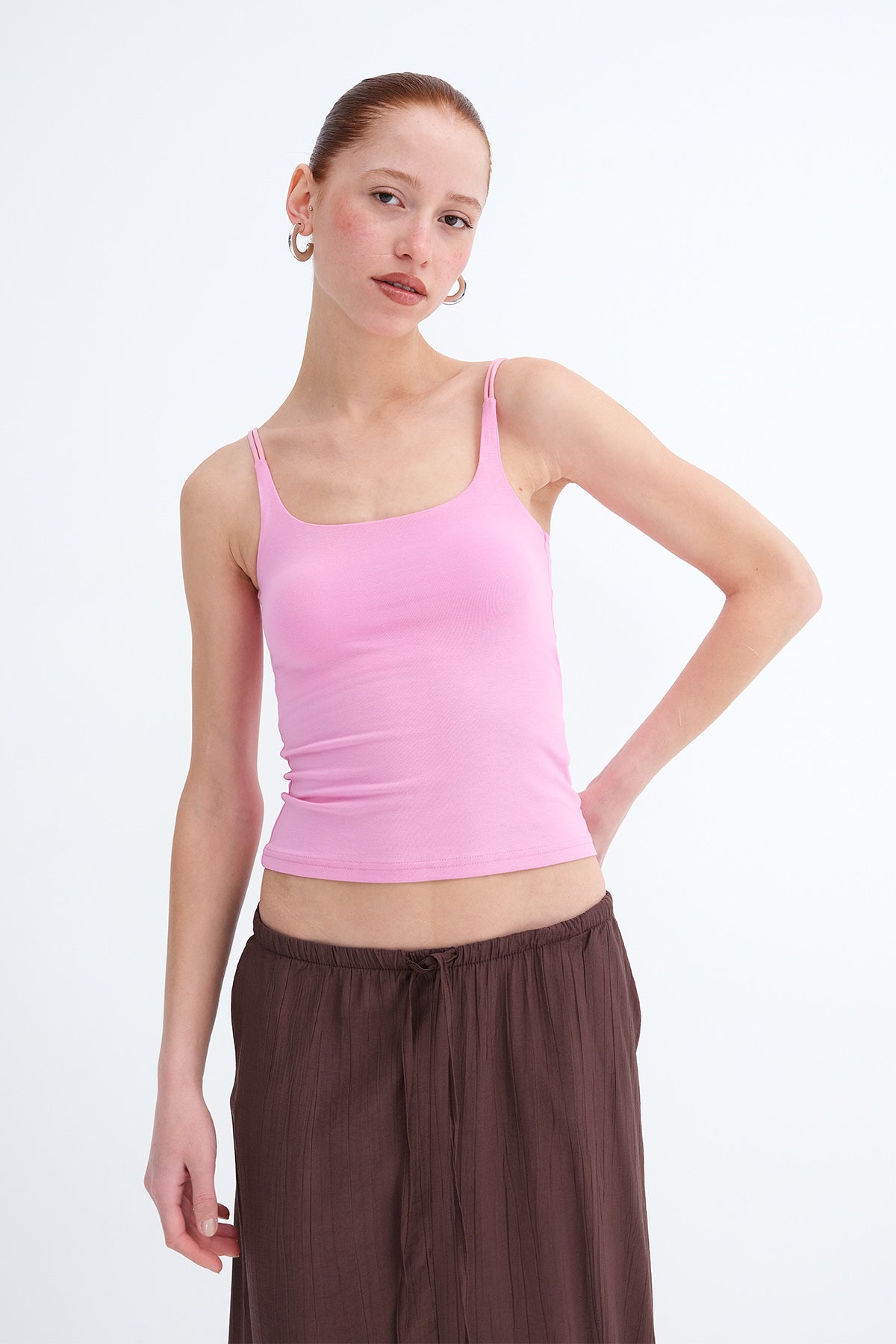 Pink_Padded-Chest-Modal-Tank-Top-addax