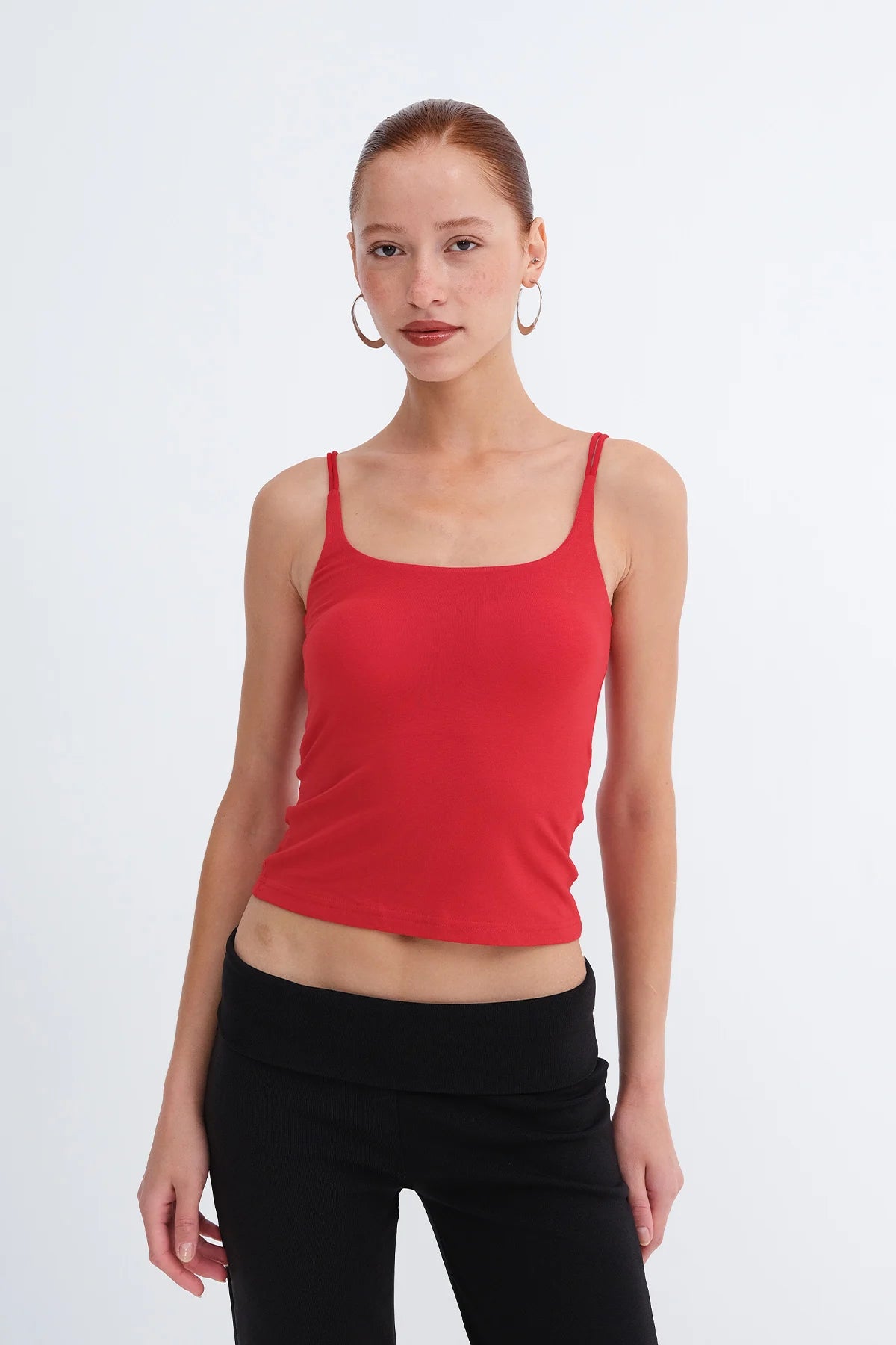 Padded Chest Modal Tank Top