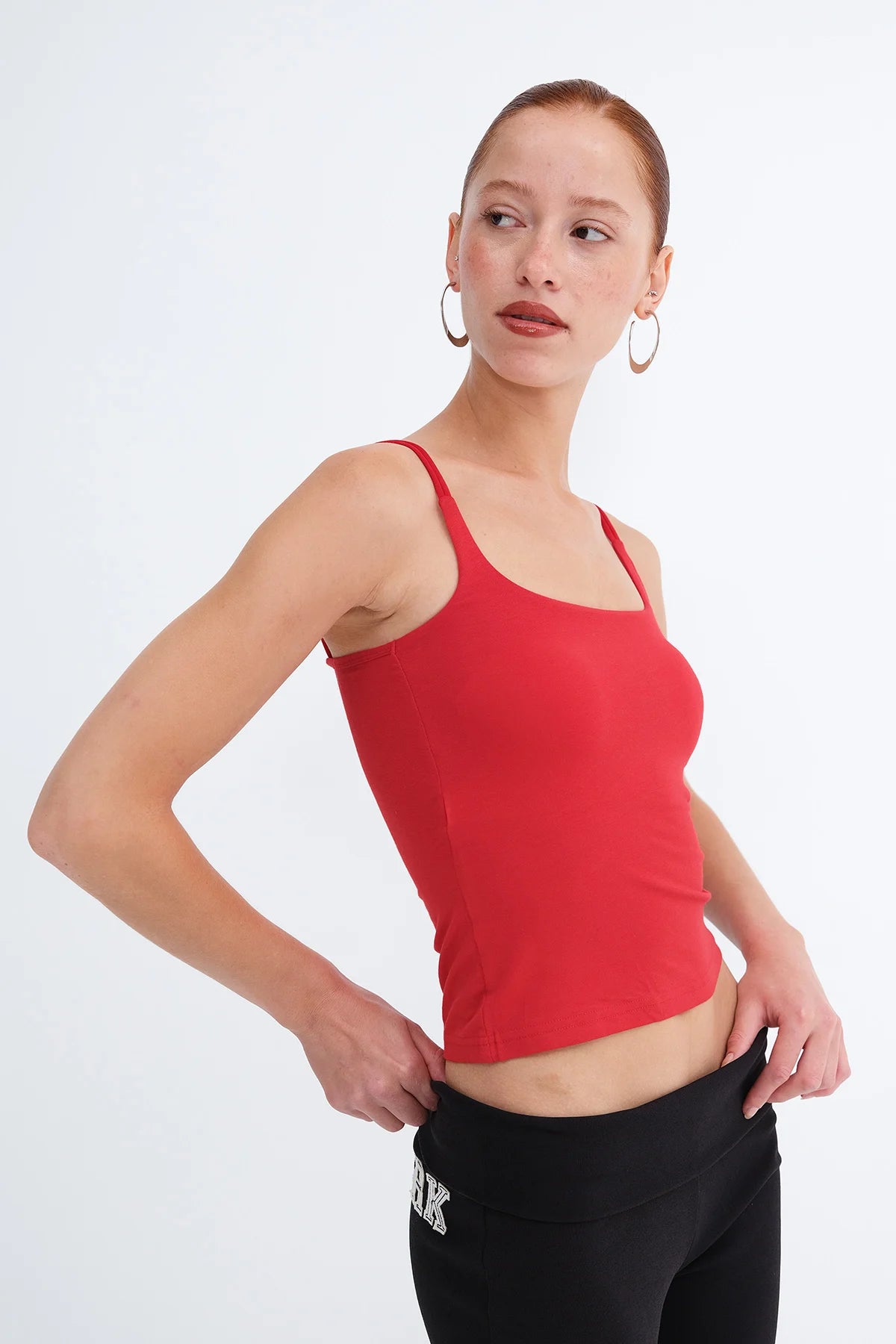 Padded Chest Modal Tank Top
