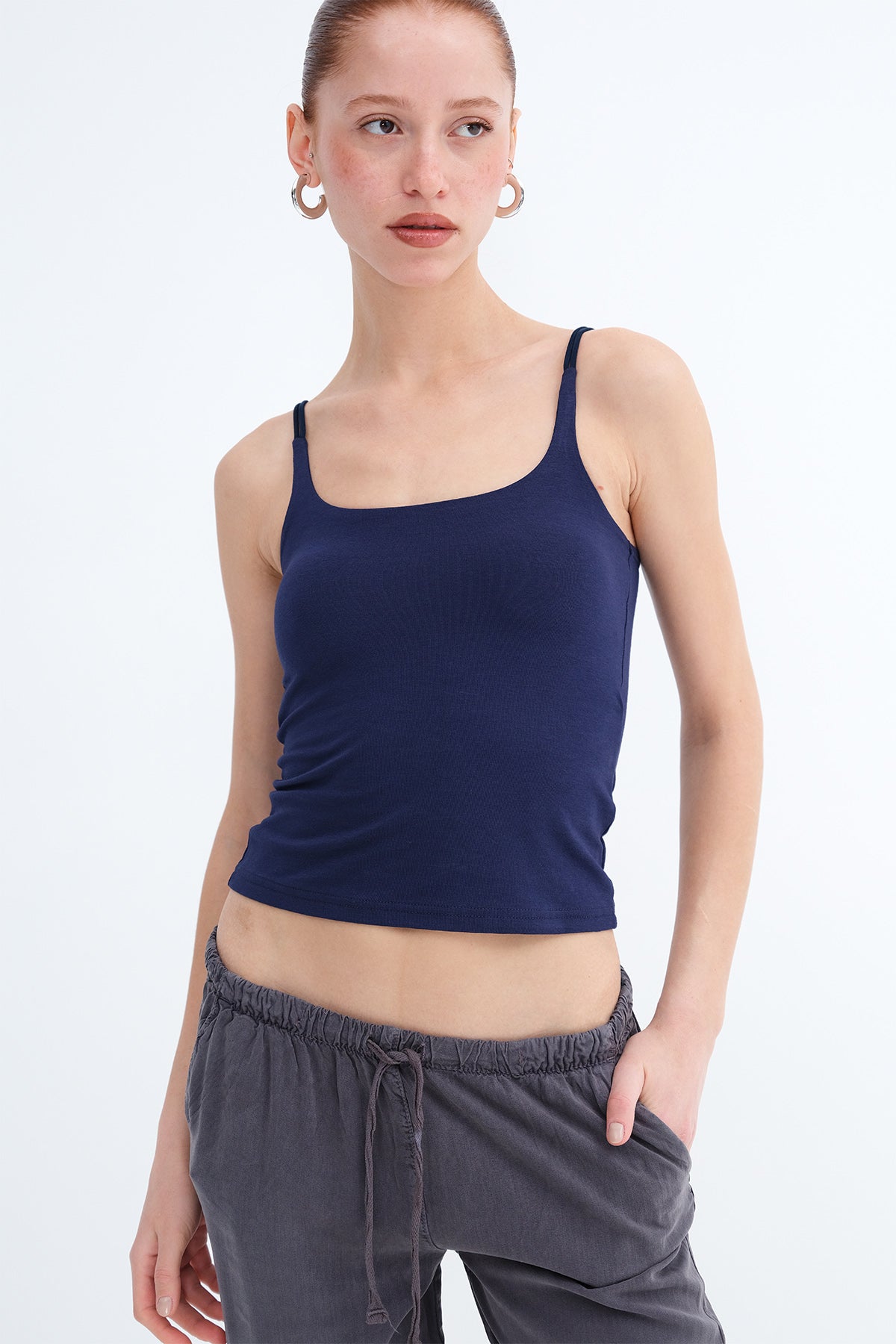 Night-Blue_Padded-Chest-Modal-Tank-Top-addax